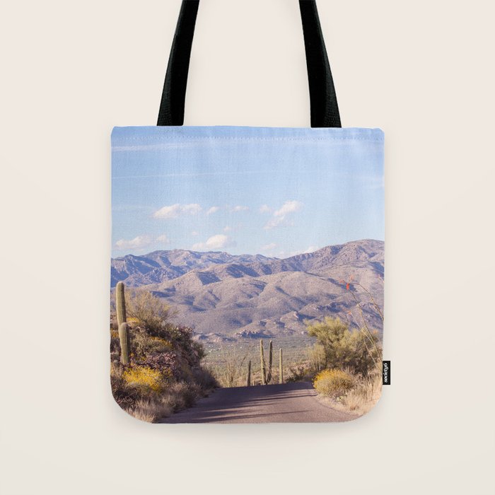 Down Desert Roads, IV Tote Bag Gallery Image 1