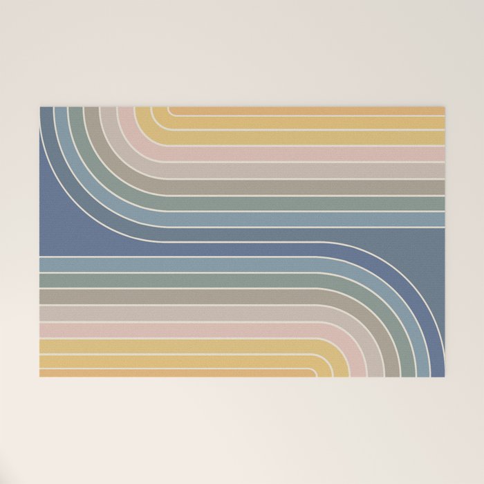 Gradient Curvature IV Welcome Mat Gallery Image 1