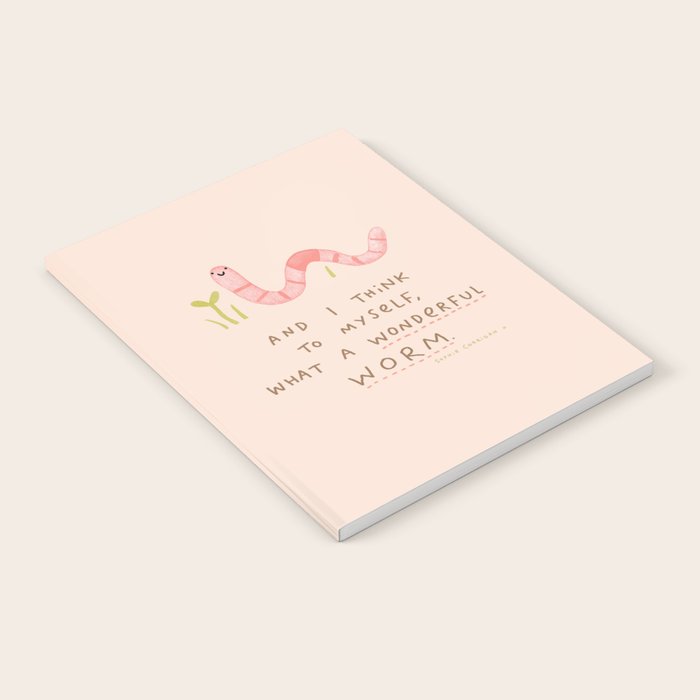 Wonderful Worm Notebook Gallery Image 2