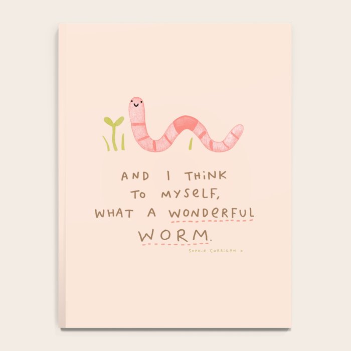 Wonderful Worm Notebook Gallery Image 4