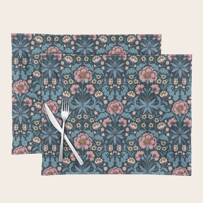 Romantic Botanica - Carnation Placemat Gallery Image 1
