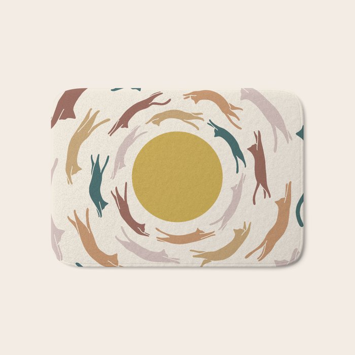 Cat Landscape 166 Bath Mat Gallery Image 1