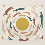 Cat Landscape 166 Wall Tapestry Gallery Image 4