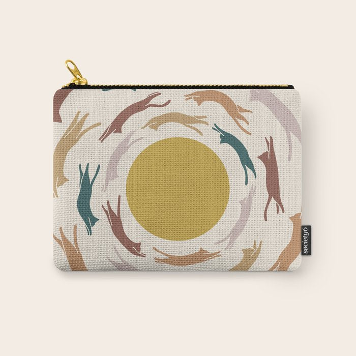Cat Landscape 166 Carry All Pouch Gallery Image 1