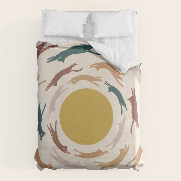 Cat Landscape 166 Duvet Cover Gallery Image 6