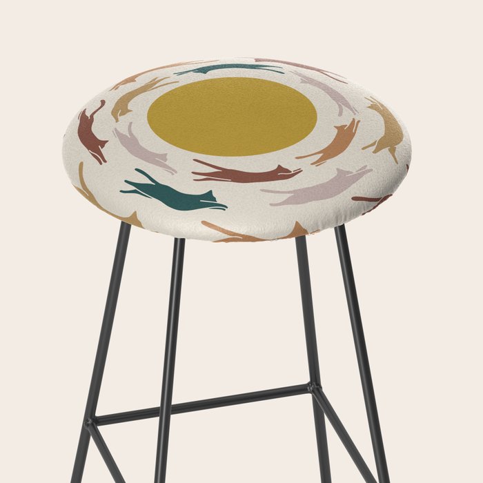 Cat Landscape 166 Stool Gallery Image 2