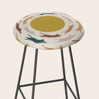 Cat Landscape 166 Stool Gallery Image 2
