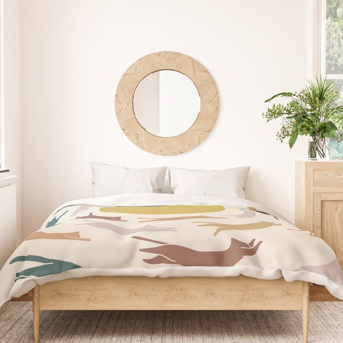 Cat Landscape 166 Duvet Cover Gallery Image 3