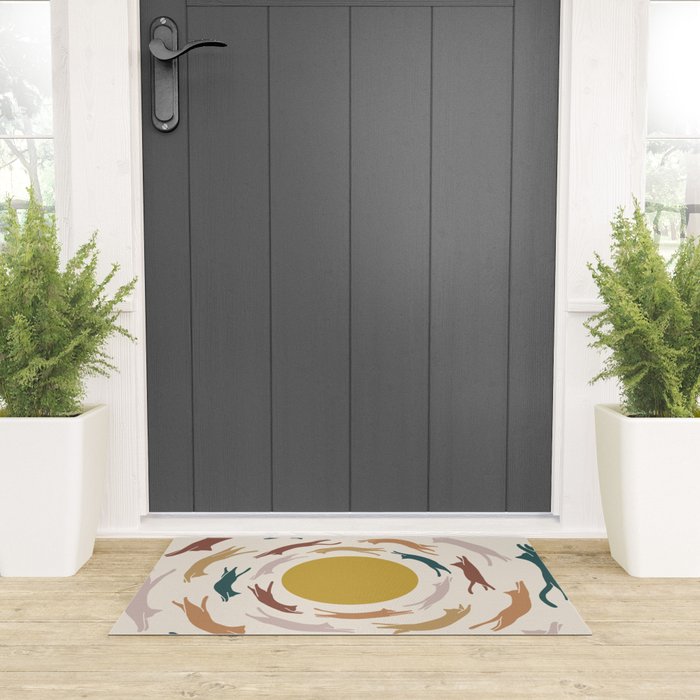 Cat Landscape 166 Welcome Mat Gallery Image 3