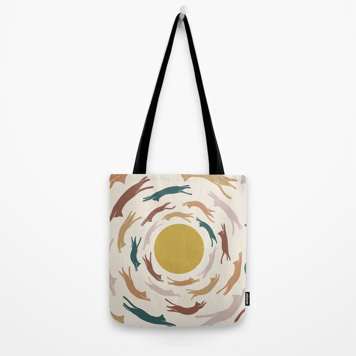 Cat Landscape 166 Tote Bag Gallery Image 2