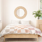 2014 gradient checked warp Duvet Cover Gallery Image 3