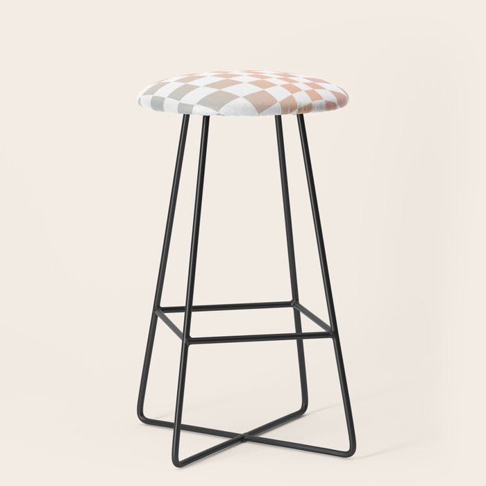 2014 gradient checked warp Stool Gallery Image 1