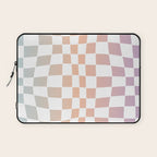 2014 gradient checked warp Laptop Sleeve Gallery Image 1