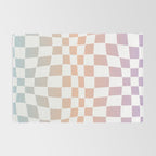 2014 gradient checked warp Rug Gallery Image 2