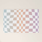 2014 gradient checked warp Welcome Mat Gallery Image 1