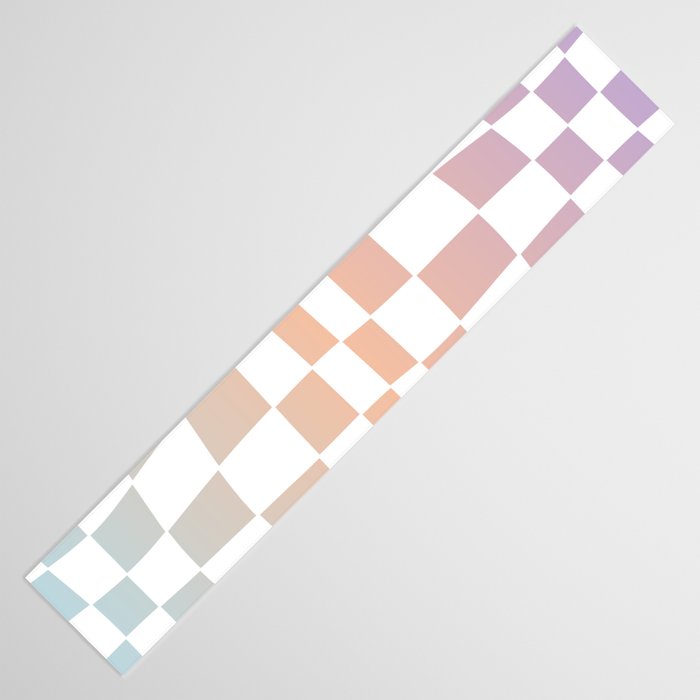 2014 gradient checked warp Table Runner Gallery Image 3