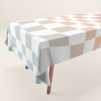 2014 gradient checked warp Tablecloth Gallery Image 1