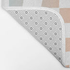 2014 gradient checked warp Bath Mat Gallery Image 2