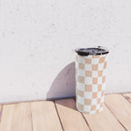 2014 gradient checked warp Travel Mug Gallery Image 4