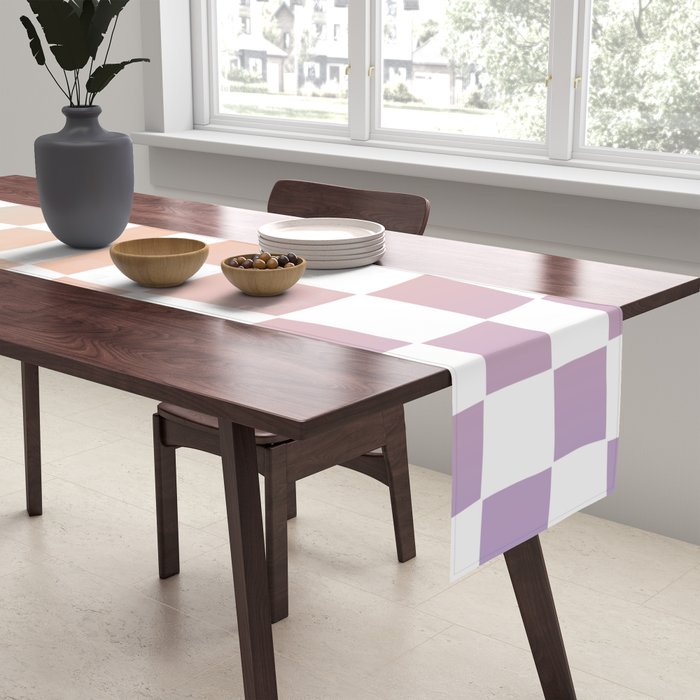 2014 gradient checked warp Table Runner Gallery Image 2