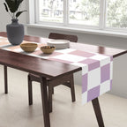 2014 gradient checked warp Table Runner Gallery Image 2
