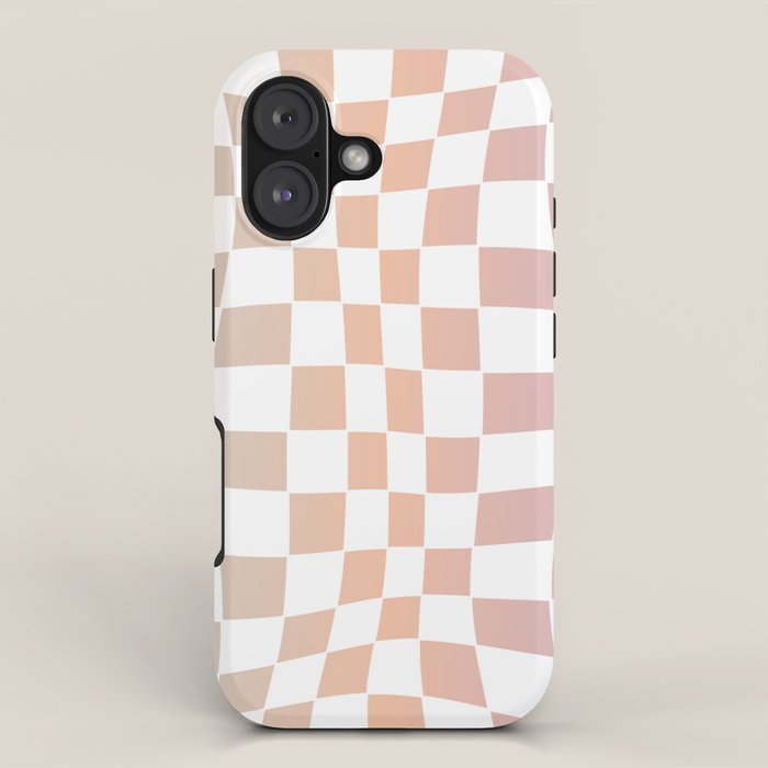 2014 gradient checked warp iPhone Case Gallery Image 1
