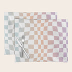 2014 gradient checked warp Placemat Gallery Image 1