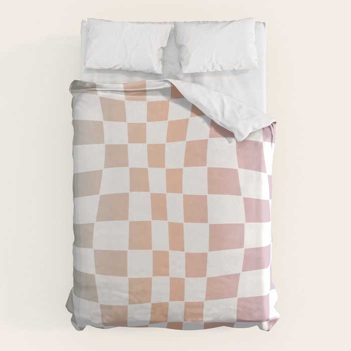 2014 gradient checked warp Duvet Cover Gallery Image 6