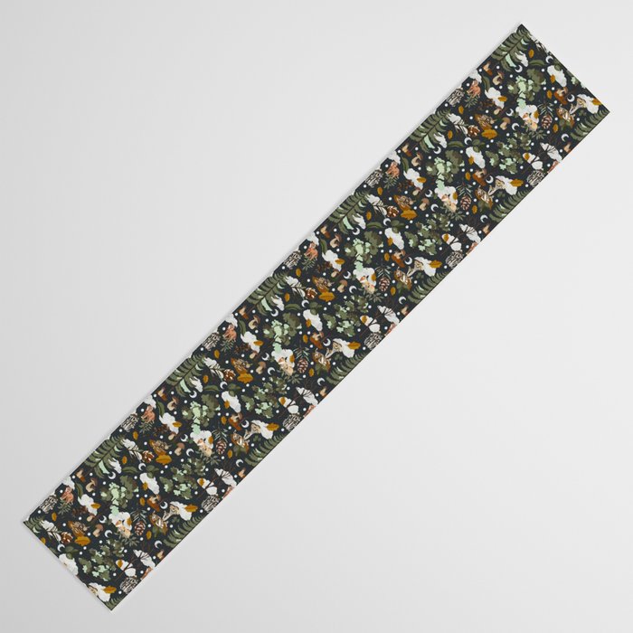 Baby animals in the dark forest DK Table Runner Gallery Image 3