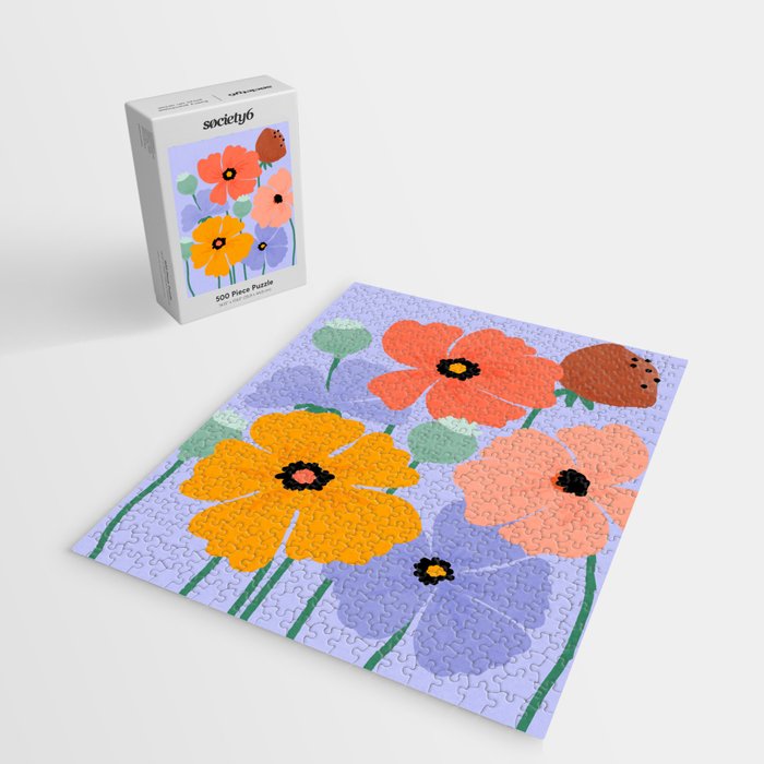 Wild Poppies Jigsaw Puzzle Gallery Image 2