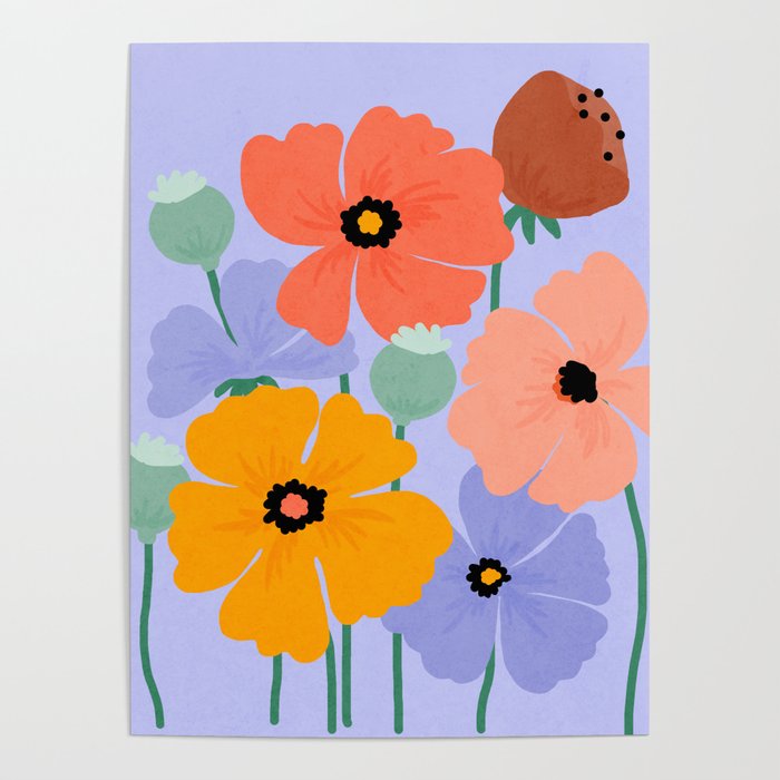 Wild Poppies Poster Gallery Image 4