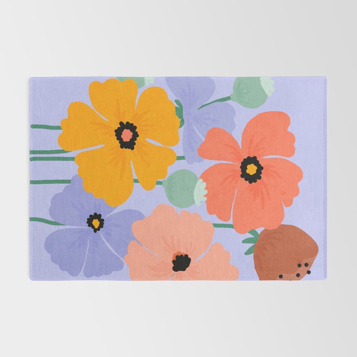 Wild Poppies Rug Gallery Image 2