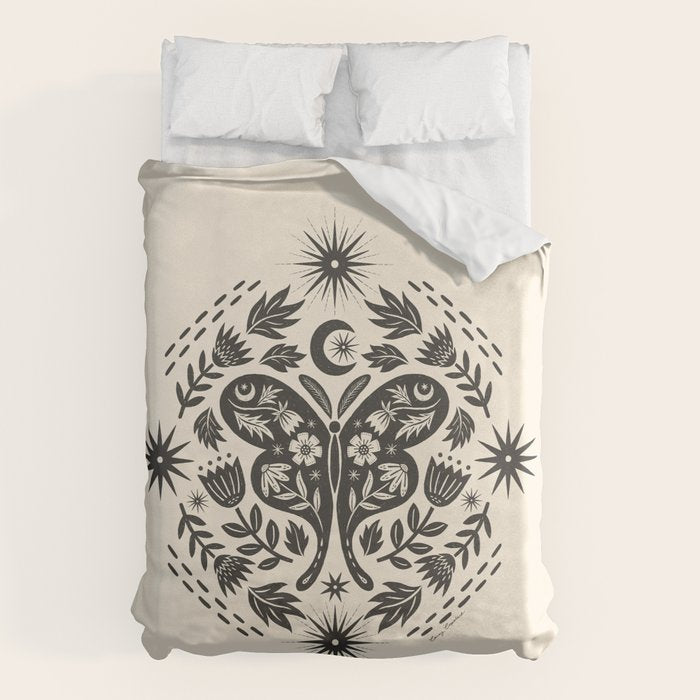 Luna Moth Duvet Cover Gallery Image 6