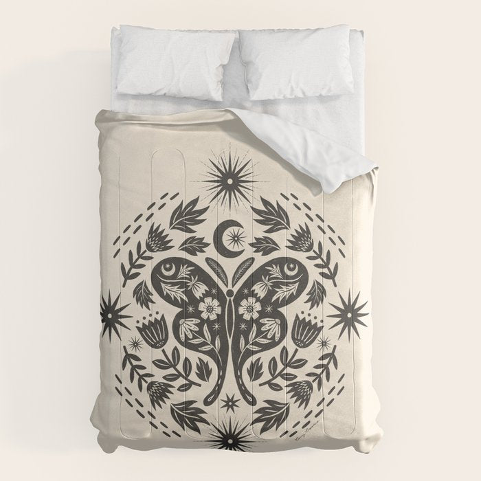 Luna Moth Comforter Gallery Image 1