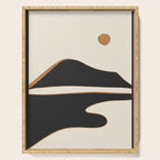 Minimalist Abstract Landscape 2 Serving Tray Gallery Image 1