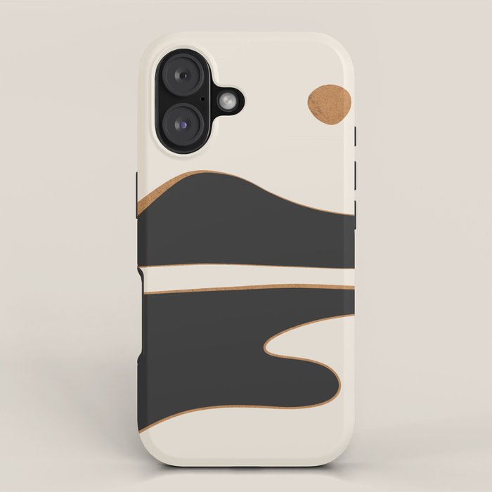 Minimalist Abstract Landscape 2 iPhone Case Gallery Image 1