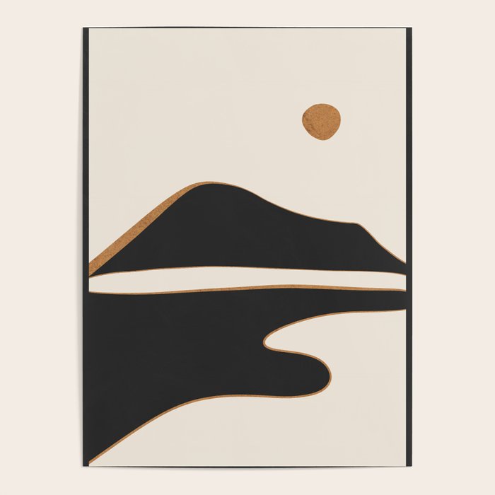 Minimalist Abstract Landscape 2 Poster Gallery Image 4