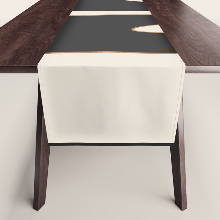 Minimalist Abstract Landscape 2 Table Runner Gallery Image 1