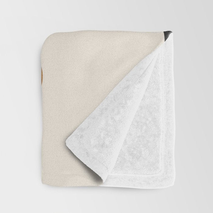 Minimalist Abstract Landscape 2 Throw Blanket Gallery Image 3