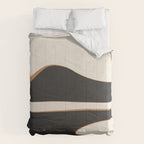 Minimalist Abstract Landscape 2 Comforter Gallery Image 6