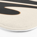 Minimalist Abstract Landscape 2 Bath Mat Gallery Image 3