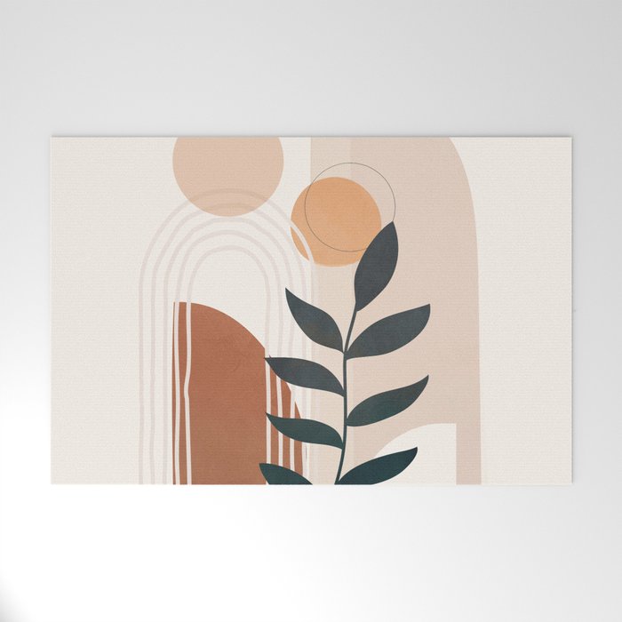 Modern Shapes Design 18 Welcome Mat Gallery Image 1