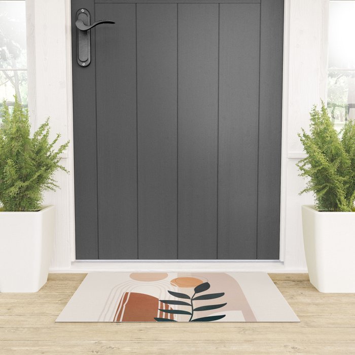 Modern Shapes Design 18 Welcome Mat Gallery Image 3