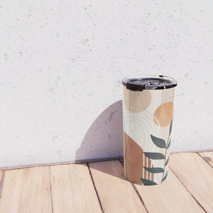 Modern Shapes Design 18 Travel Mug Gallery Image 4