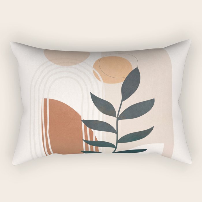 Modern Shapes Design 18 Rectangular Pillow Gallery Image 1