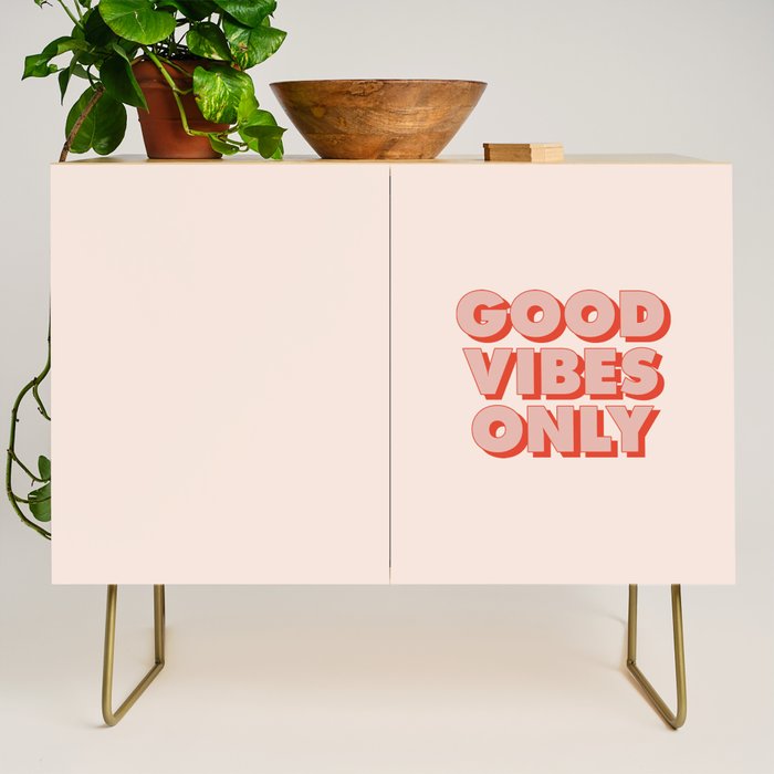 Good Vibes Only Credenza Gallery Image 1