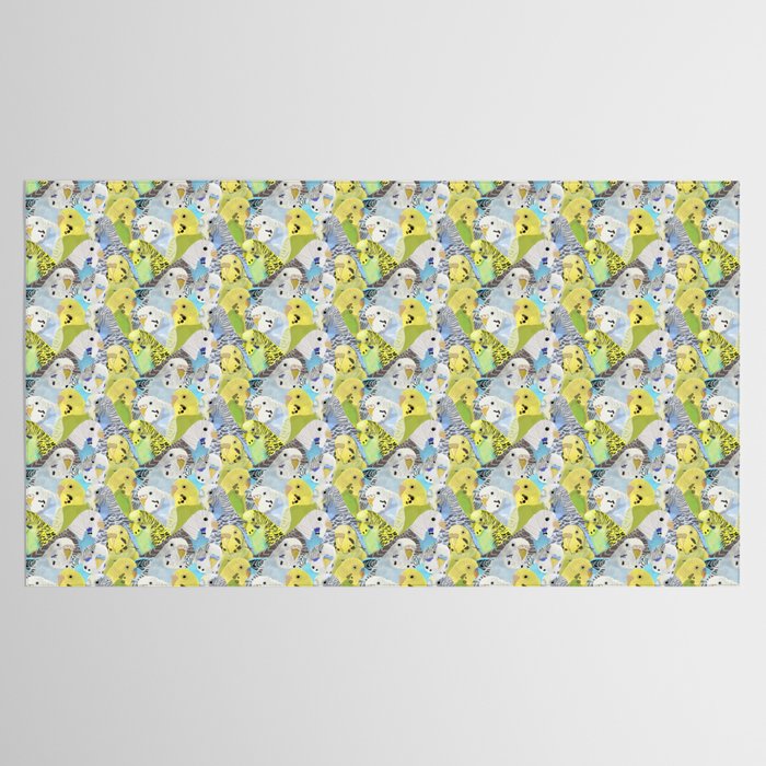 Budgie Parakeets Tablecloth Gallery Image 2