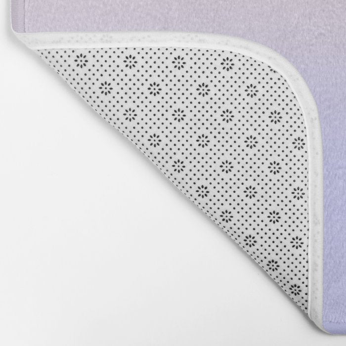 Pink Purple Ombre Gradient Bath Mat Gallery Image 2