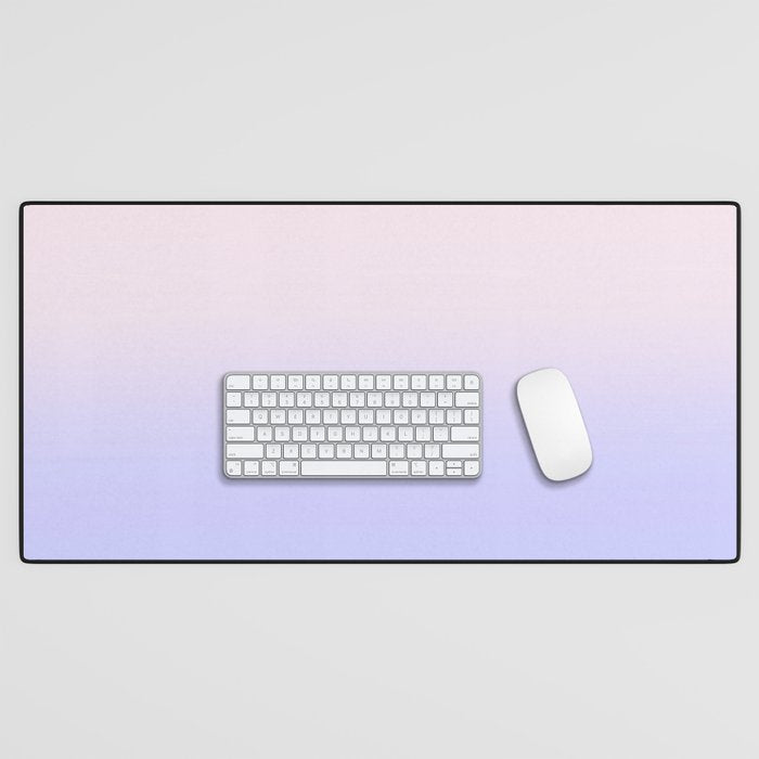 Pink Purple Ombre Gradient Desk Mat Gallery Image 1