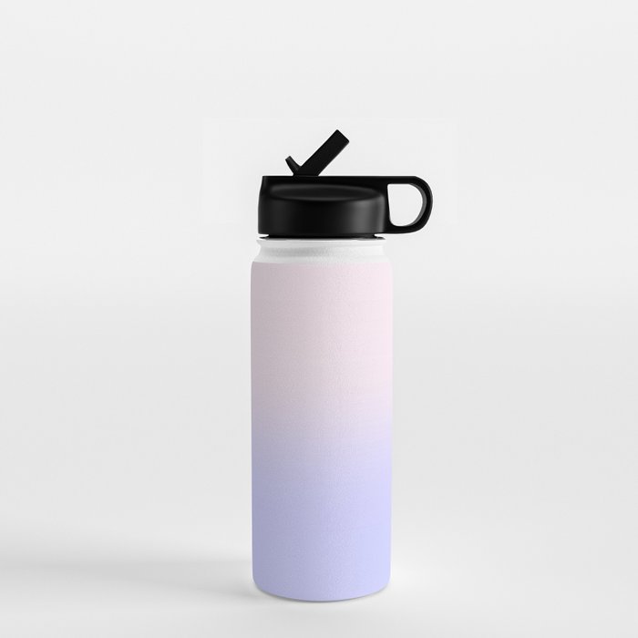 Pink Purple Ombre Gradient Water Bottle Gallery Image 1